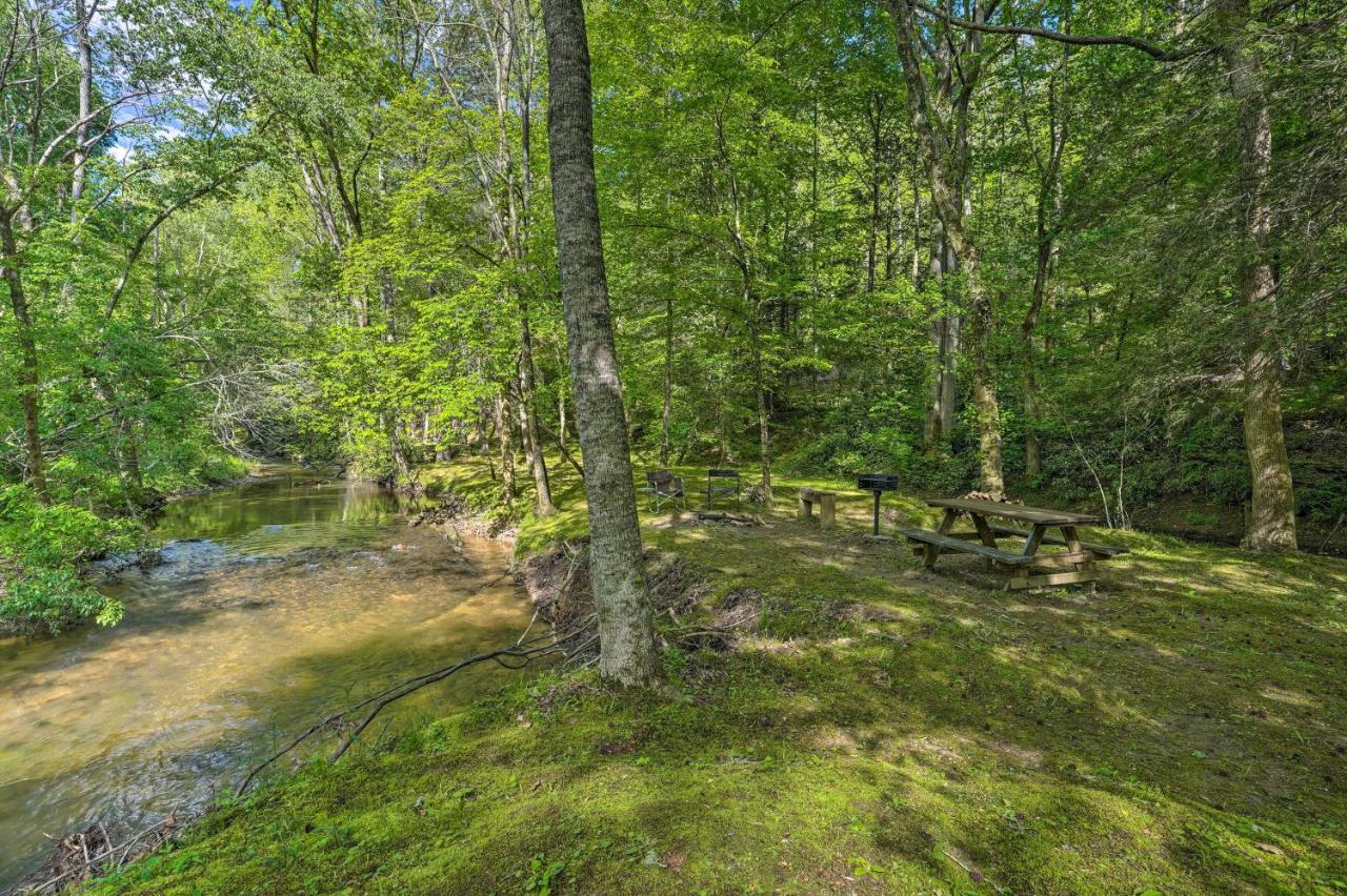 Cozy Tellico Plains Cabin With Large Mountain Creek! Εξωτερικό φωτογραφία