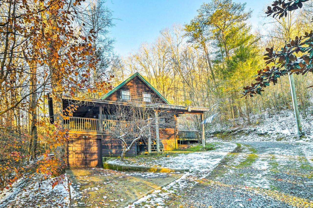 Cozy Tellico Plains Cabin With Large Mountain Creek! Εξωτερικό φωτογραφία