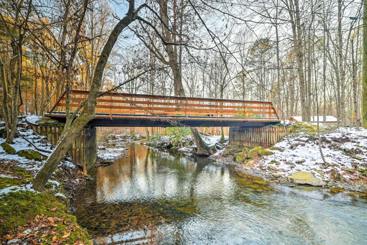 Cozy Tellico Plains Cabin With Large Mountain Creek! Εξωτερικό φωτογραφία